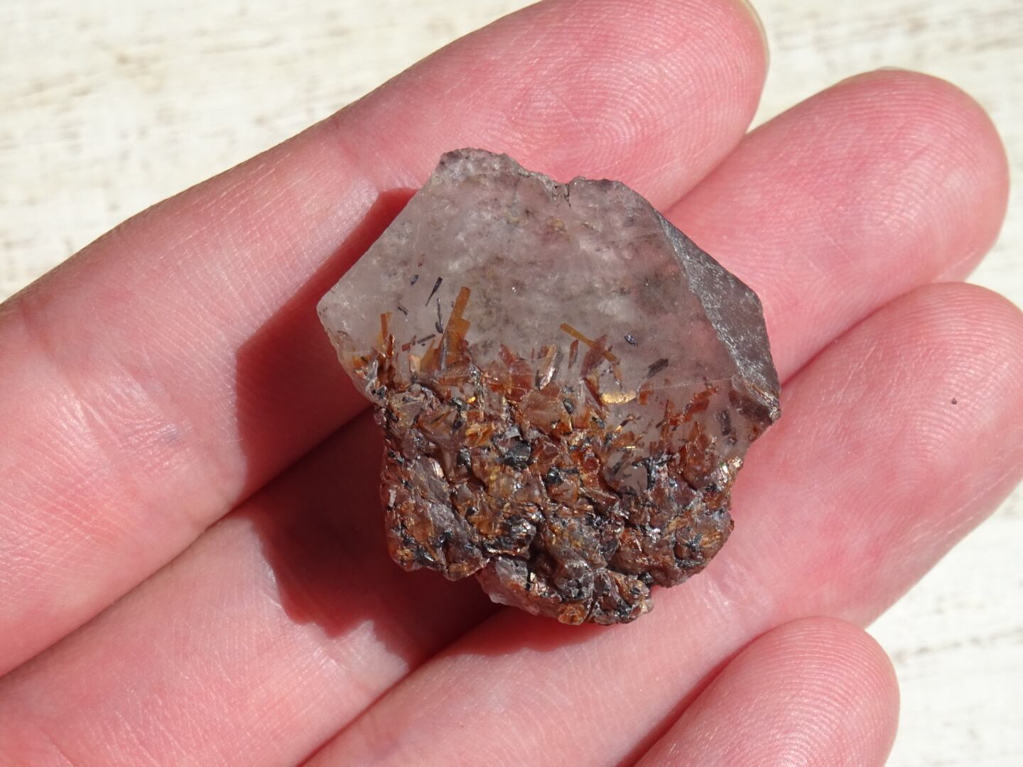 パキスタン/ザギ産】ザギマウンテンアストロフィライトインクォーツ