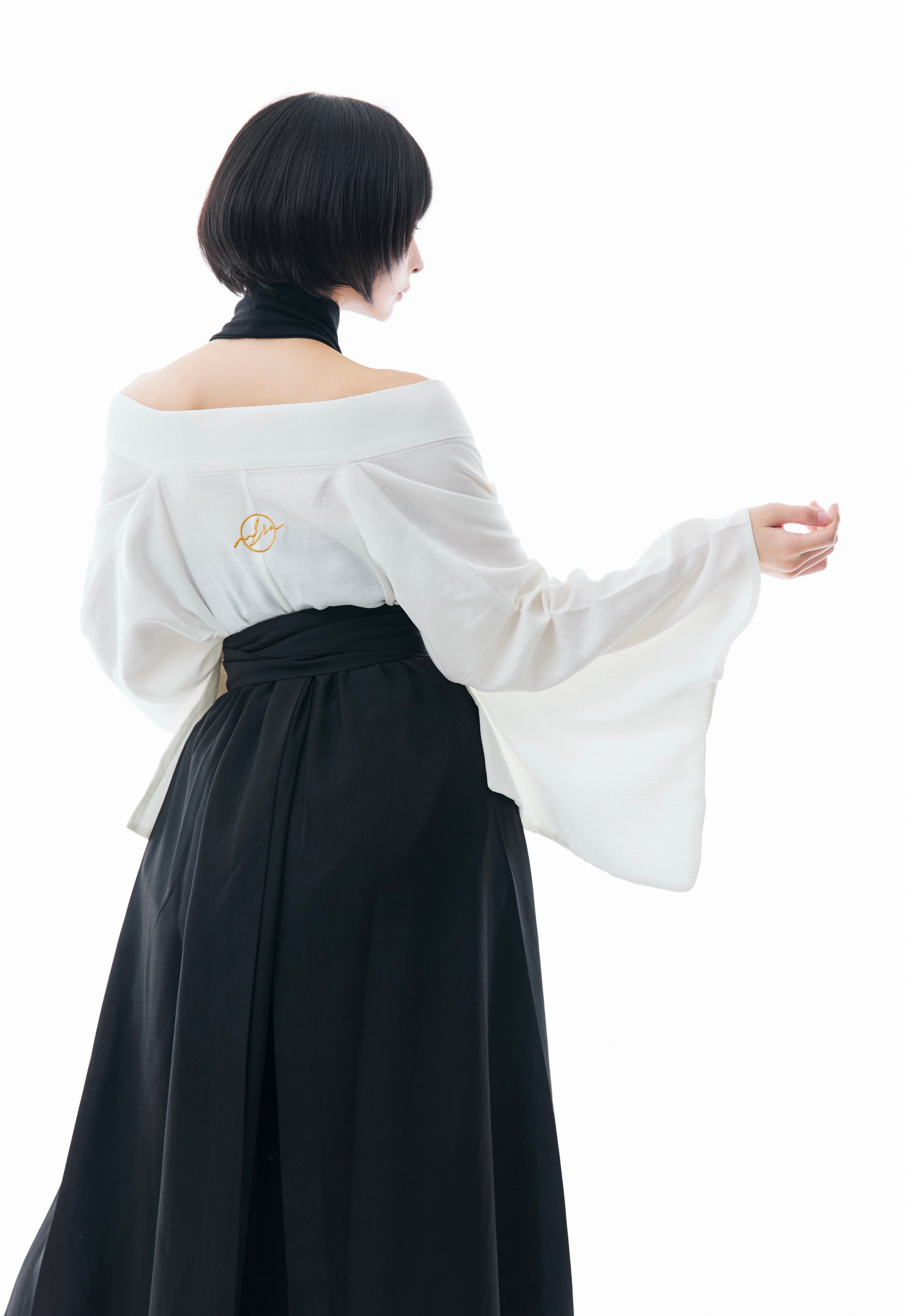 夏の半着物 ホワイト | MISAMARU