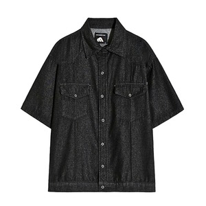 ブラックデニムサマーシャツ（別売りでセットアップのパンツあり）　MT0080462