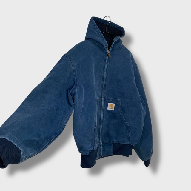 90-00s カーハート アクティブジャケット アクティブパーカー フェード M