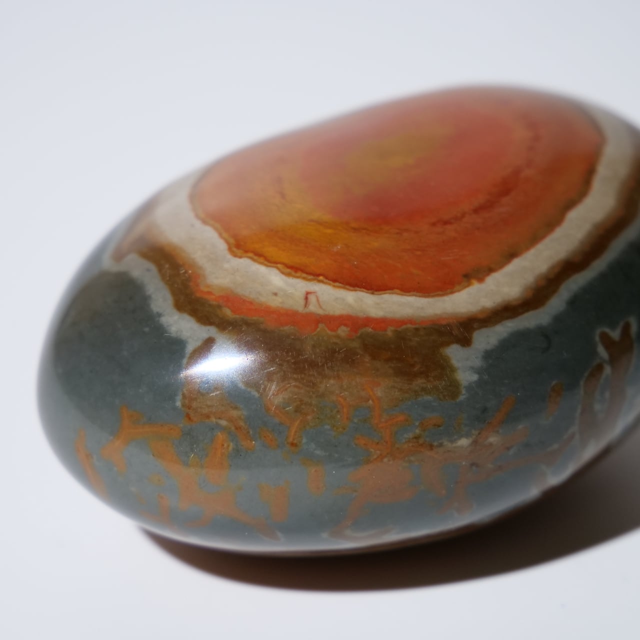 ポリクロームジャスパー / パーム パームストーン 握り石【1