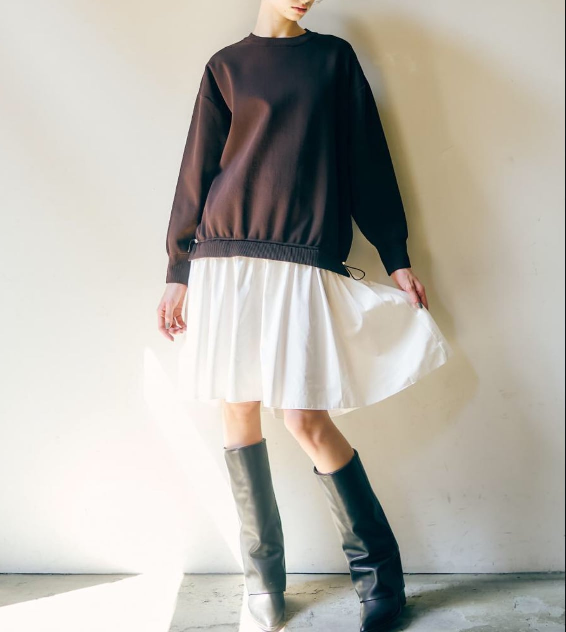 【anana】2wayドッキングニットワンピース a39-051