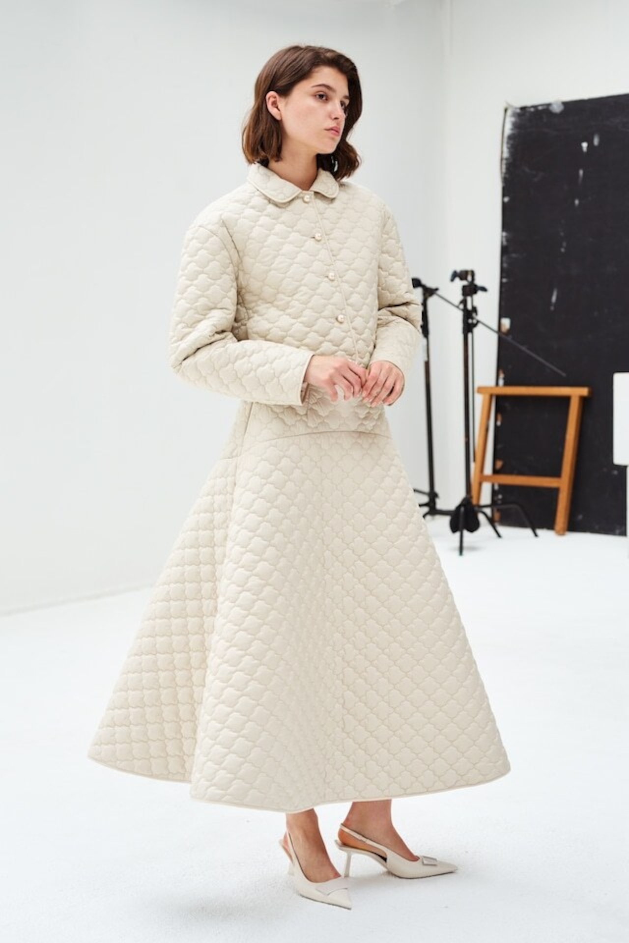 AMICA・kids VOYAGE SKIRT BEIGE