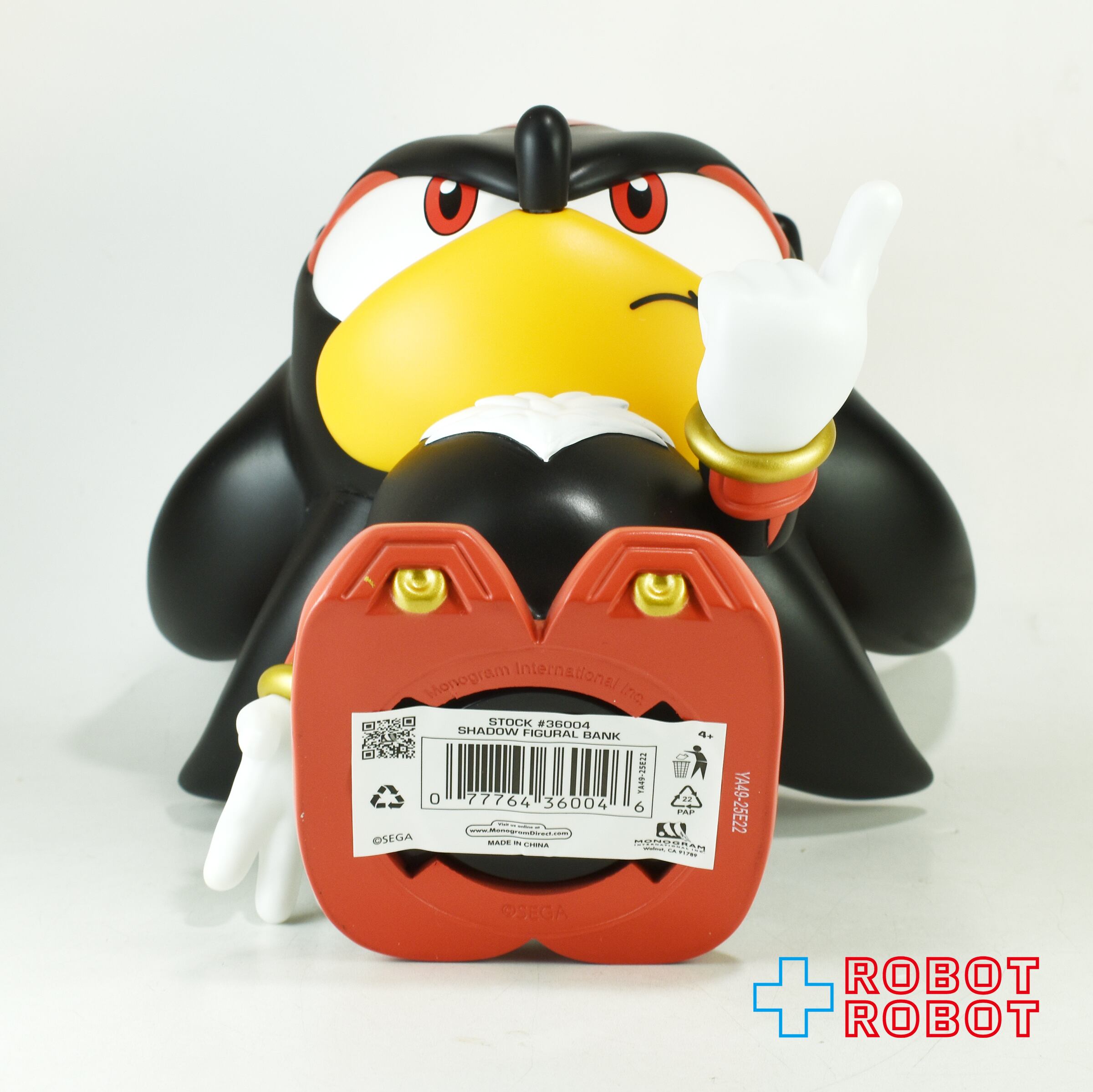 モノグラム ソニック・ザ・ヘッジホッグ シャドウ PVC貯金箱 | ROBOTROBOT