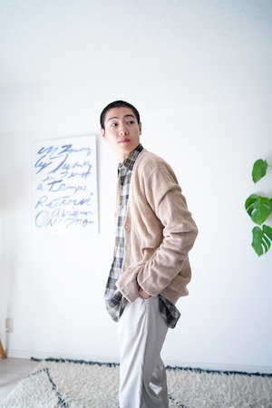 【1980-90】"Towncraft" Acryl Knit cardigan / 736