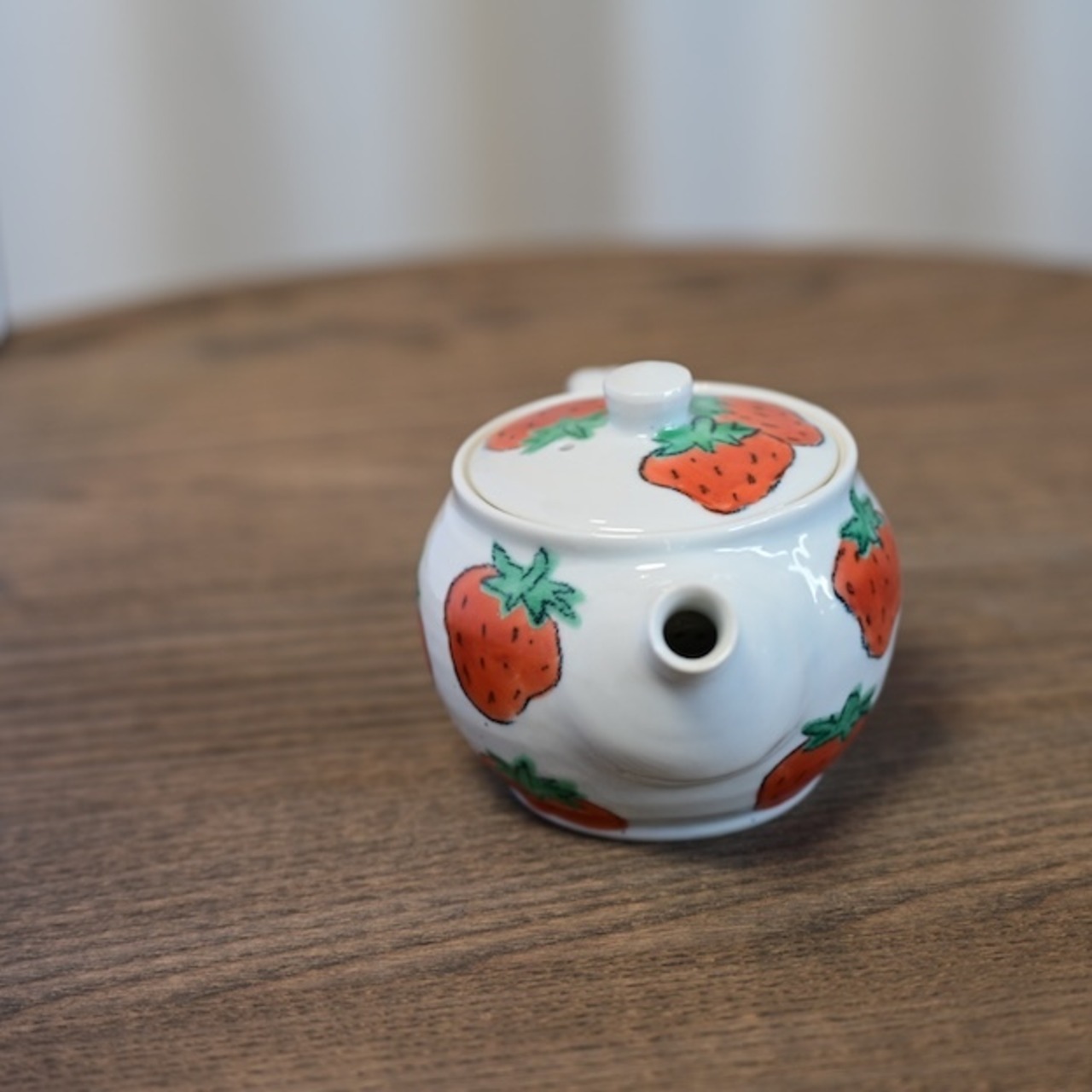 村田菜穂美作　ティーポット「いちご」 A［2104130002007］