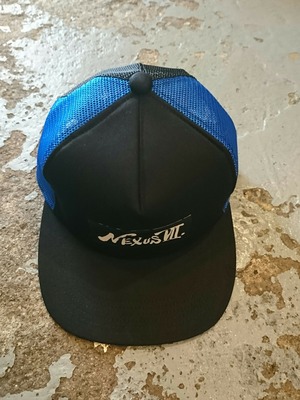 NEXUSⅦ. "MESH CAP" Black × Blue