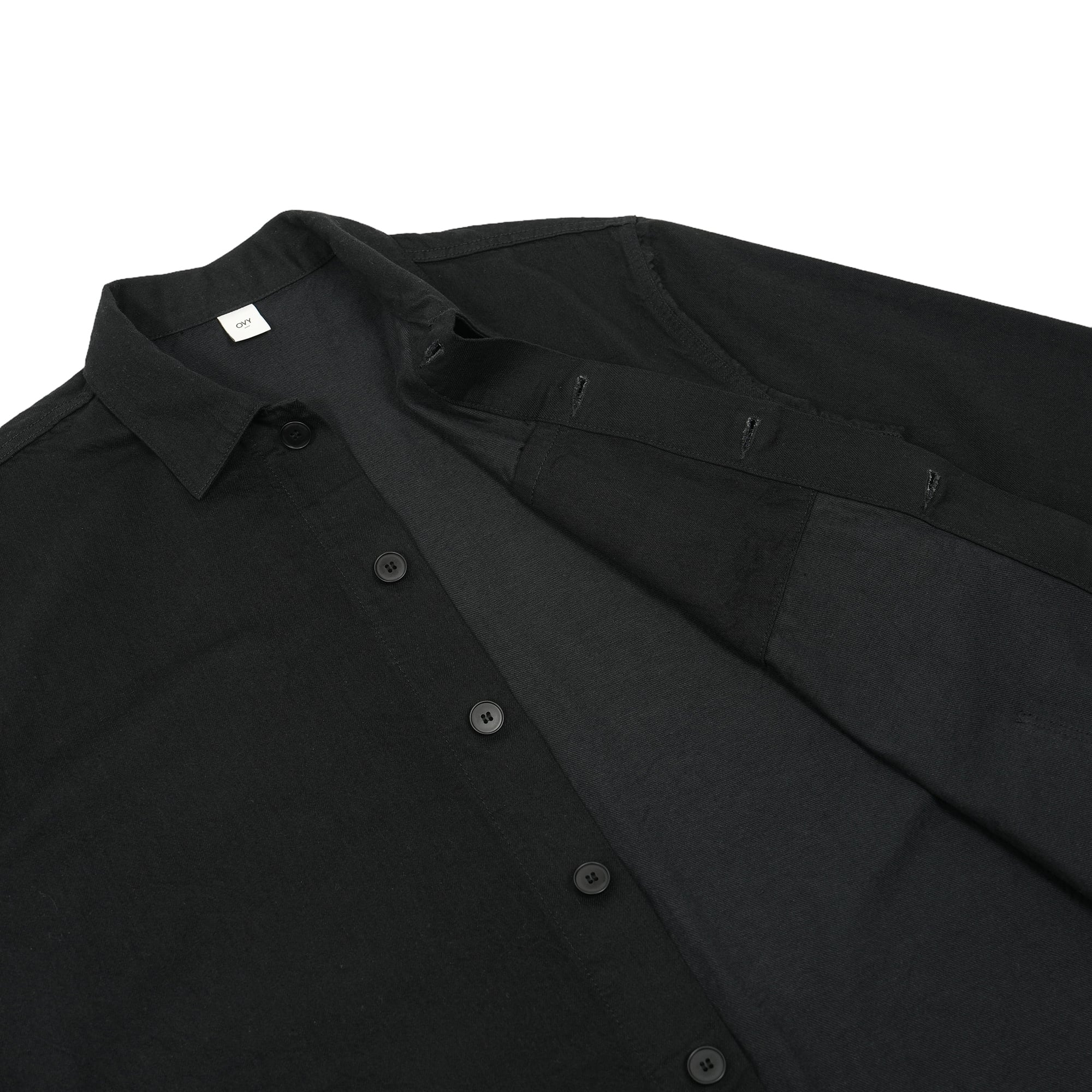 Euro Work Black Denim Jacket | OVY