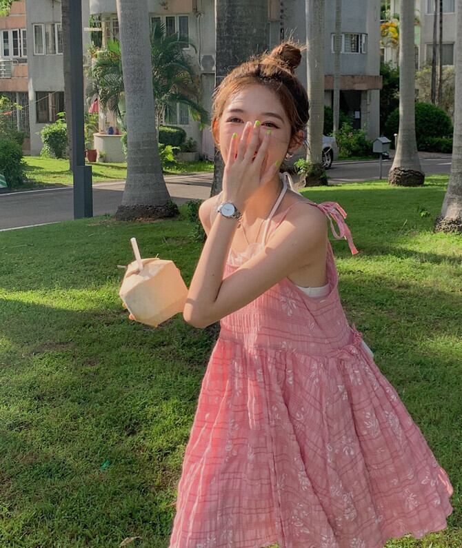 ドレス サマーウェストスリムスカート 大人ガーリー スウィート キュート カジュアル 夏物 モンロー73414998926