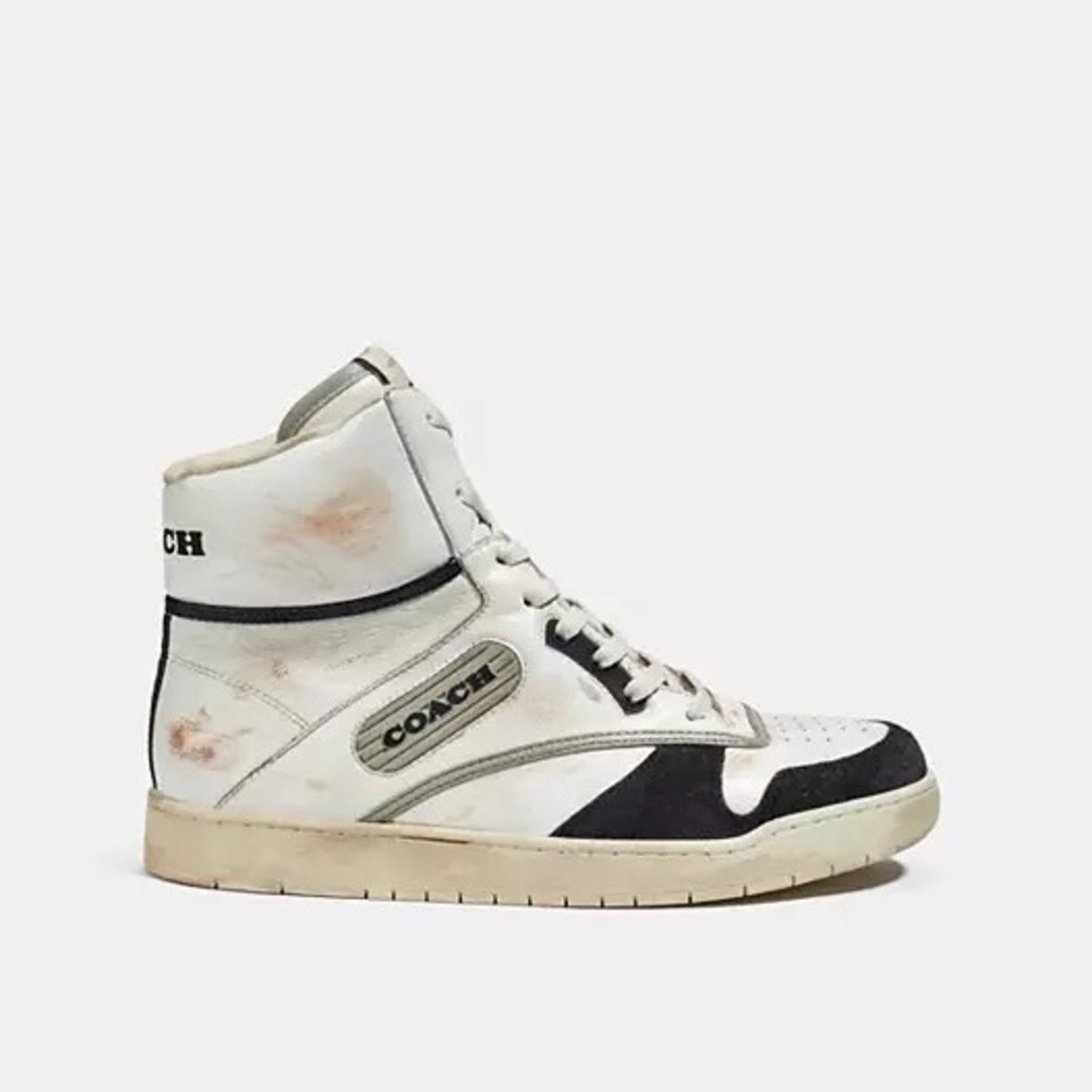 コーチ Coach Distressed High Top Sneaker ディストレスド ハイ 