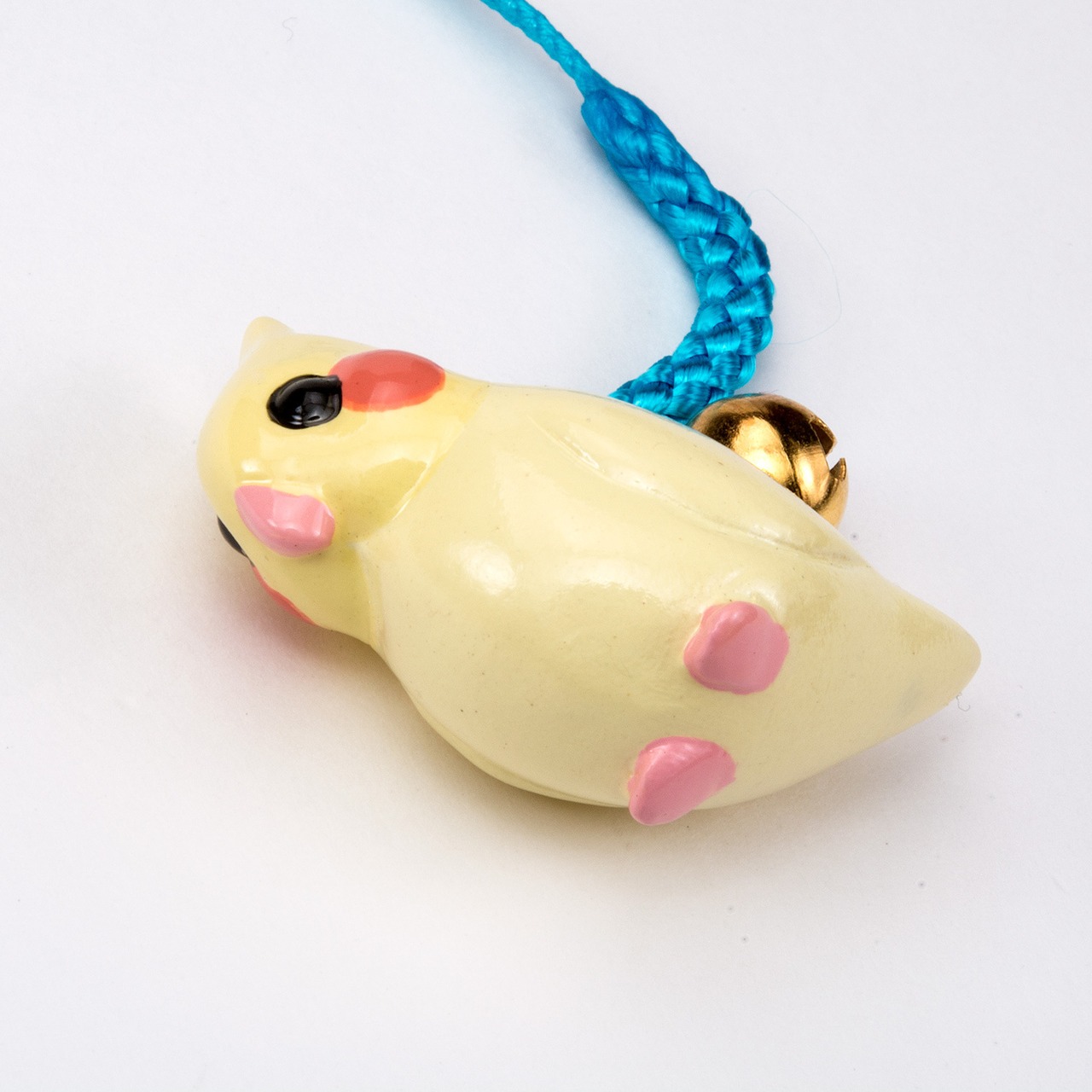 鳥シリーズ オカメインコ ストラップ BO-1001 ルチノー