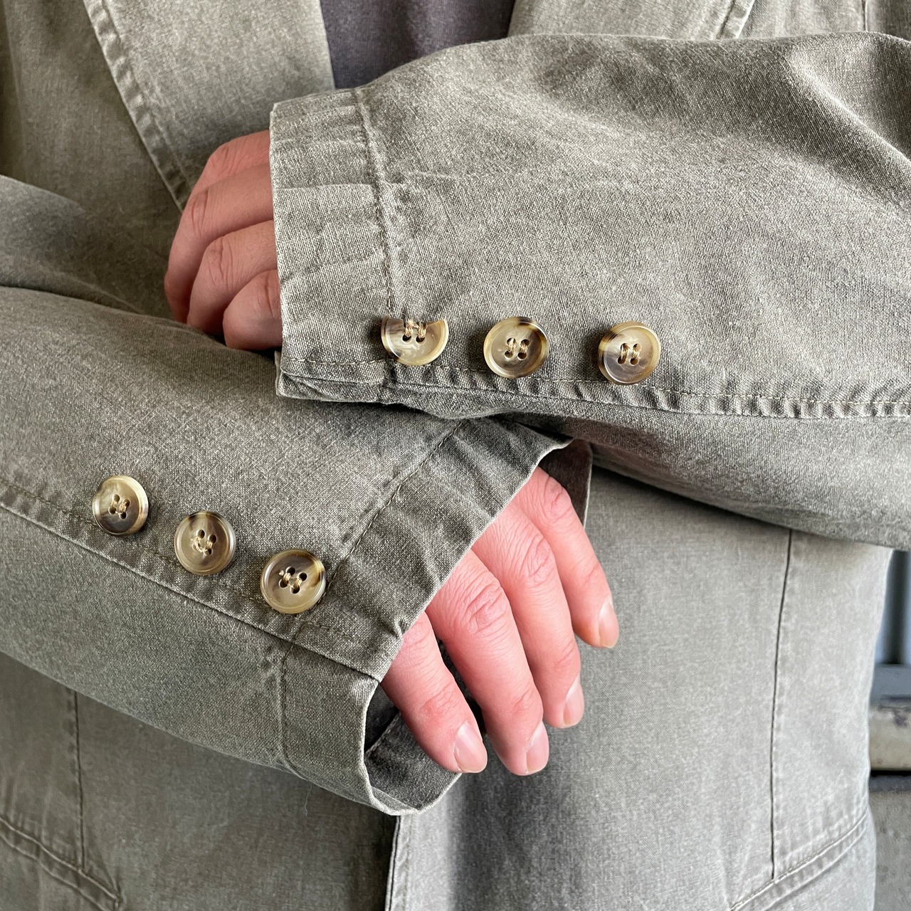 USA製 90年代 L.L.Bean エルエルビーン コットン テーラードジャケット 