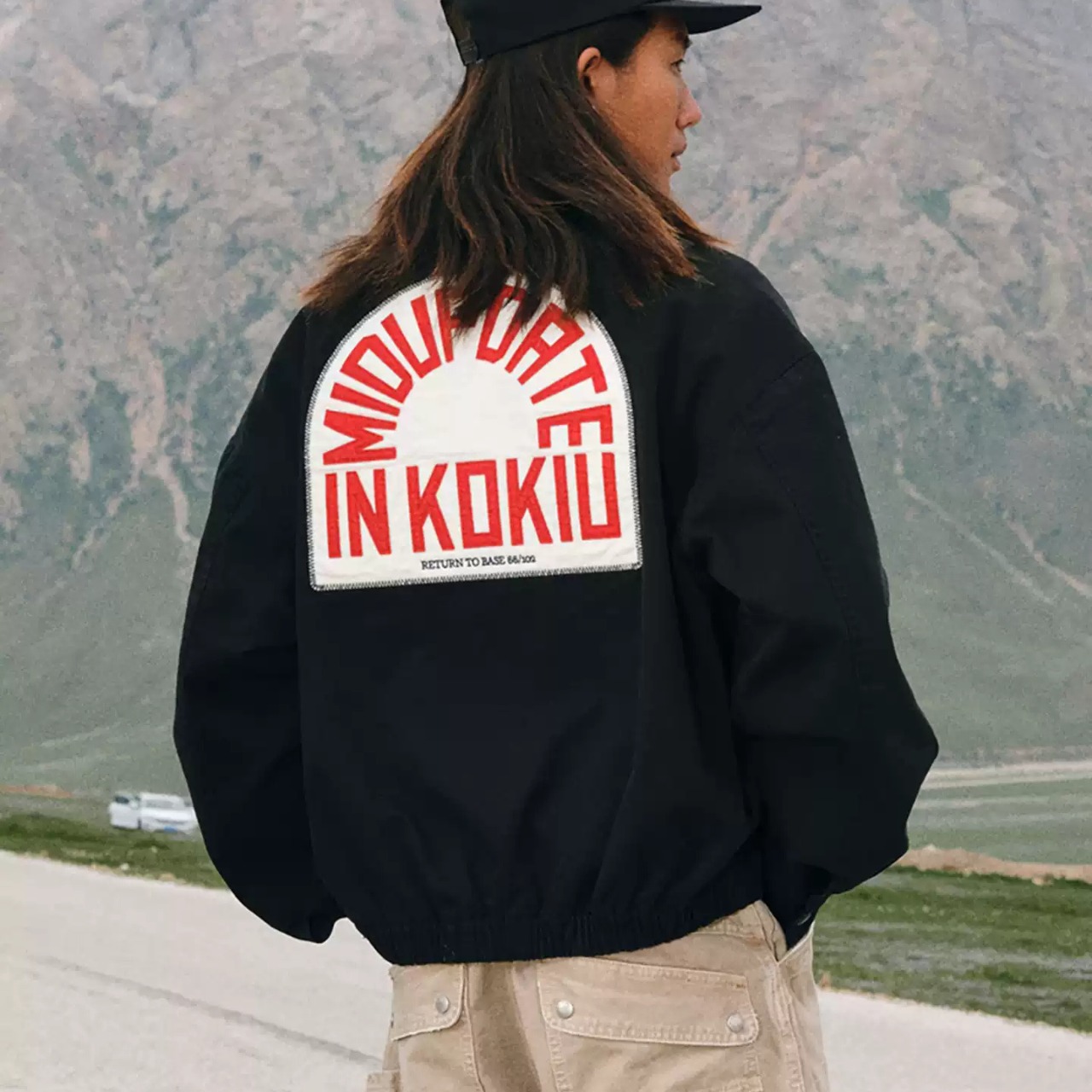 RETRO WORK BLOUSON “IN KOKU” K5423 - 2