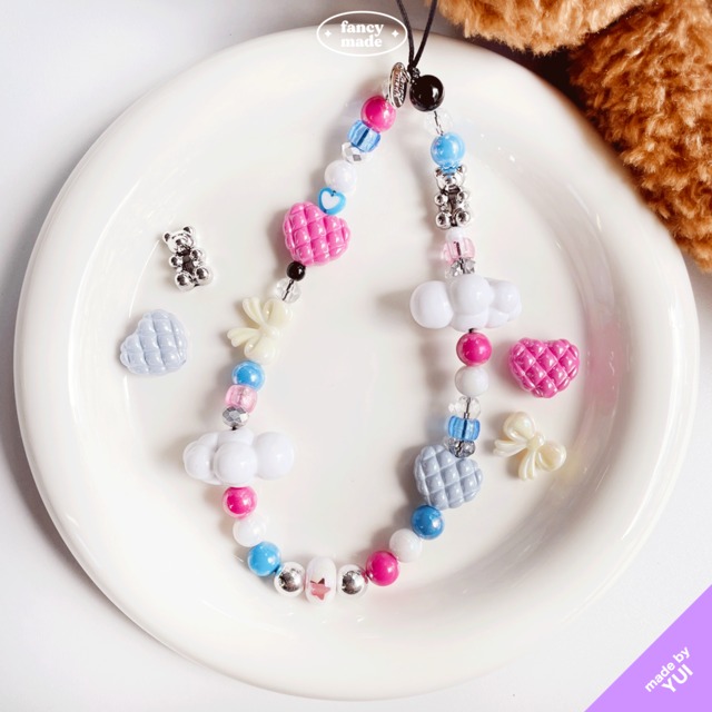 ꒰ fancymade ꒱ phone strap【SR-0213】