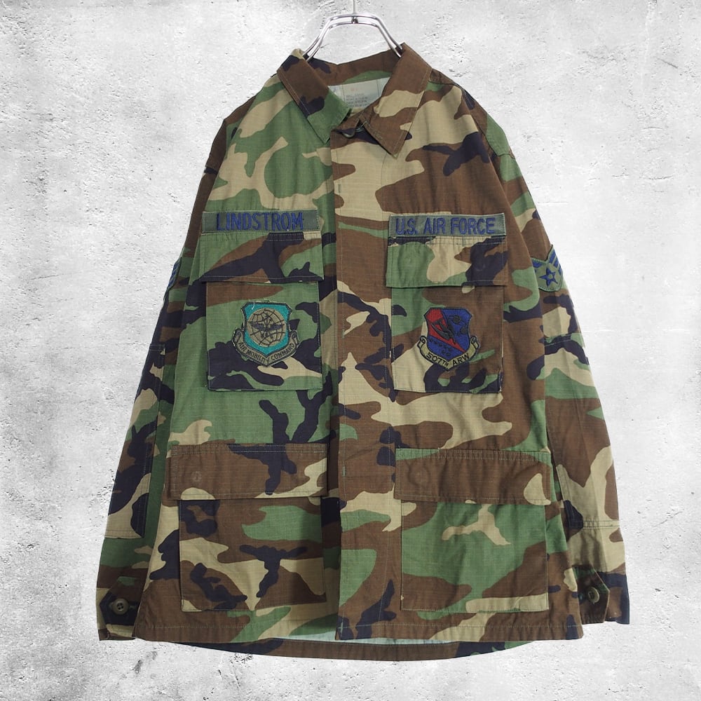 米軍 6カラーデザートカモ BDUジャケット チョコチップカモ M-XS