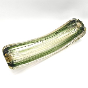 津軽びいどろ・大川薫作・ガラス・花器・オブジェ・フラワーベース・一輪挿し・No.251208-16・梱包サイズ120