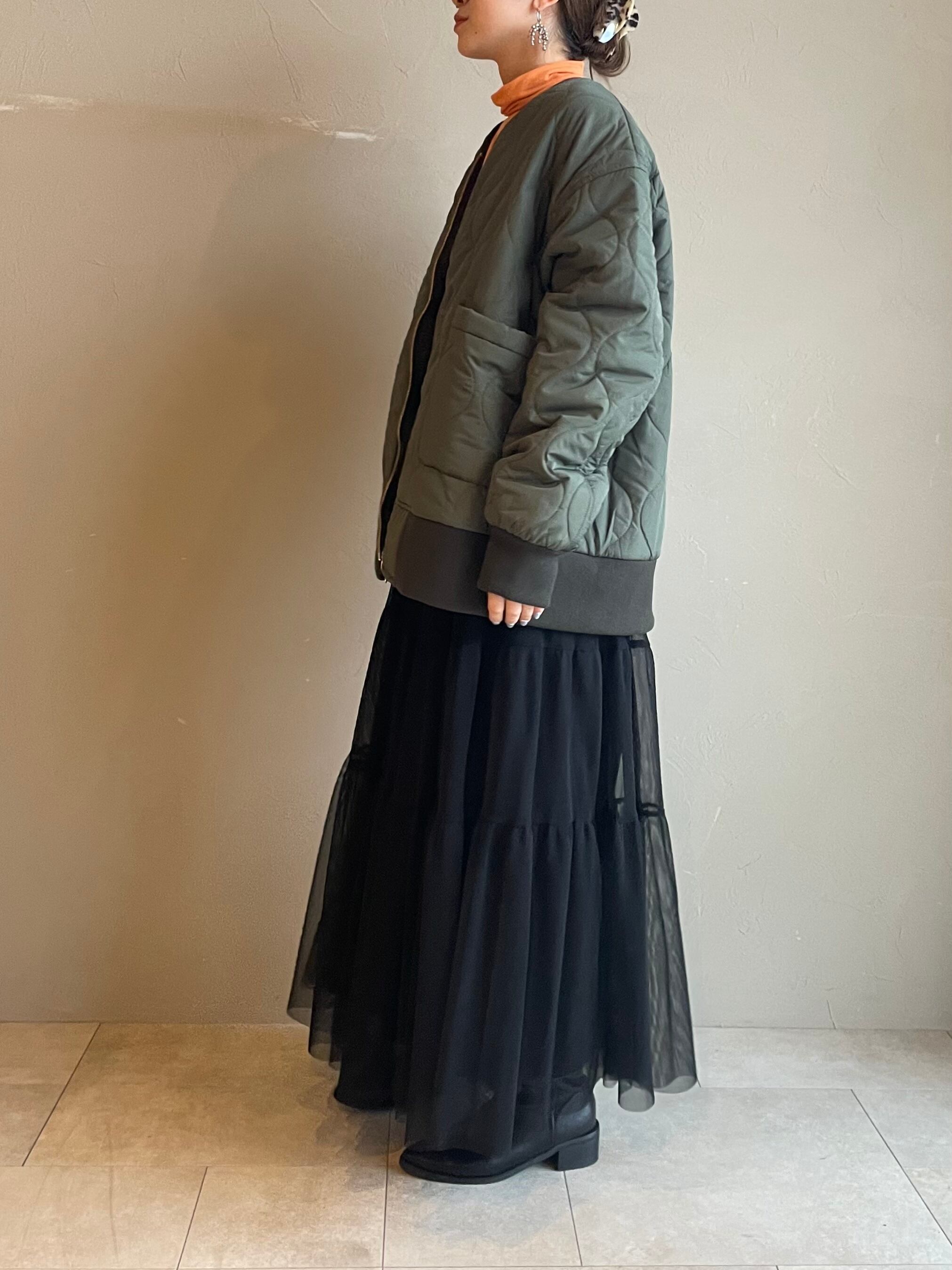 ブラックのみ)【 siro de labonte 】キルティングMA-1 | valance 福井