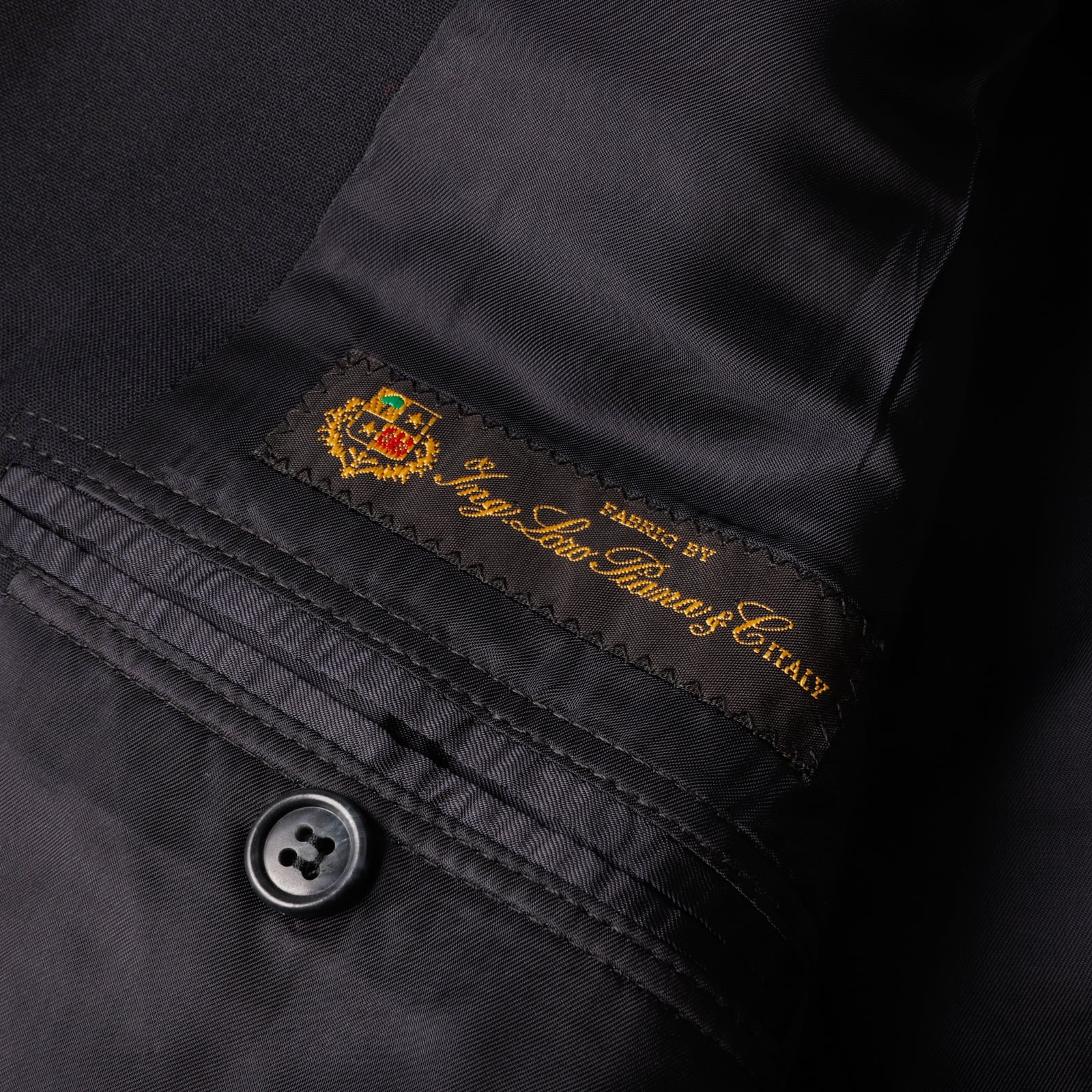極美品】BROOKS BROTHERS Loro Piana Made in Canada wool Navy blazer