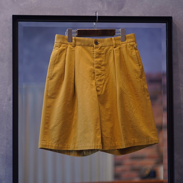 NEAT (ニート) "NEAT Chino Shorts" -MUSTARD-