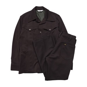 LEE BROWN WESTERN SHIRT & PANTS SETUP SIZE M (USED)