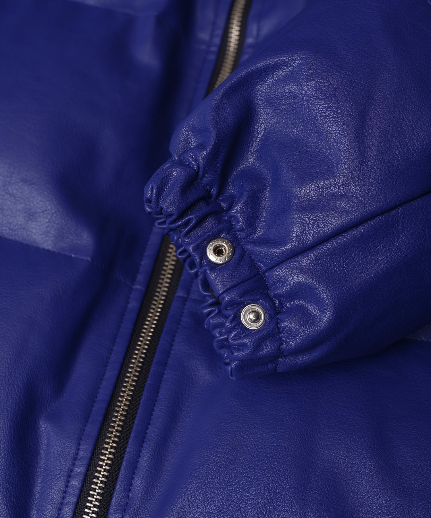 Re:room】FAKE LEATHER PUFF JACKET［REJ130］ | #Re:room