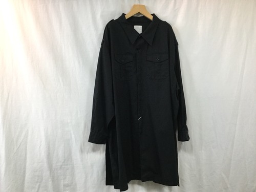 WHOWHAT”5X SHIRT TYPE2 LONG BLACK”