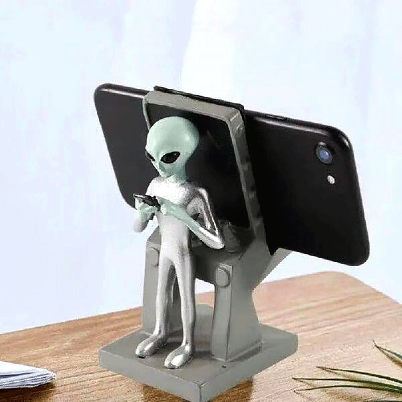 スマホ スタンド ユニーク エイリアン 宇宙人 宇宙 おしゃれ かわいい