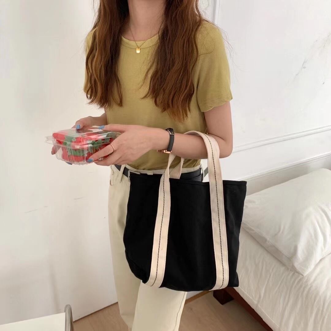 コットン　カジュアルトートバッグ　AS145-1870