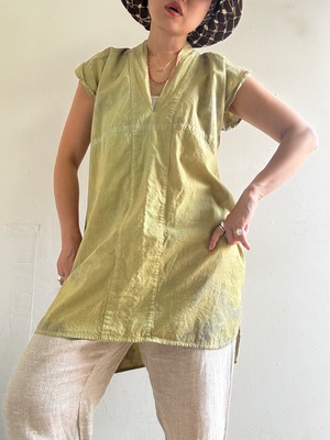 Old Overdyed Long Top By Carny Couture