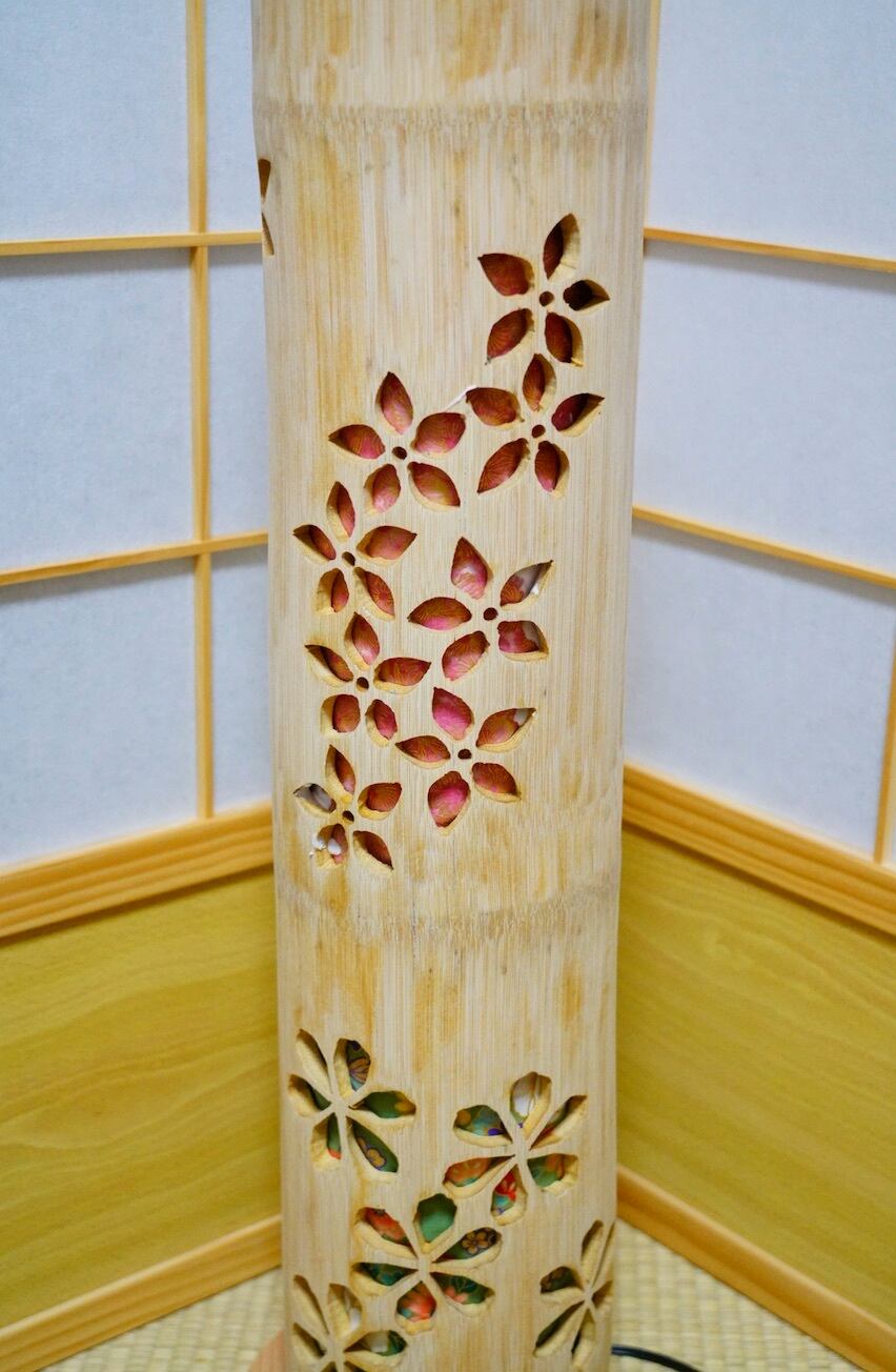 ☆竹灯り・竹あかり・竹灯籠～～ 癒しの灯り華衣ライン☆陽鞠☆～～