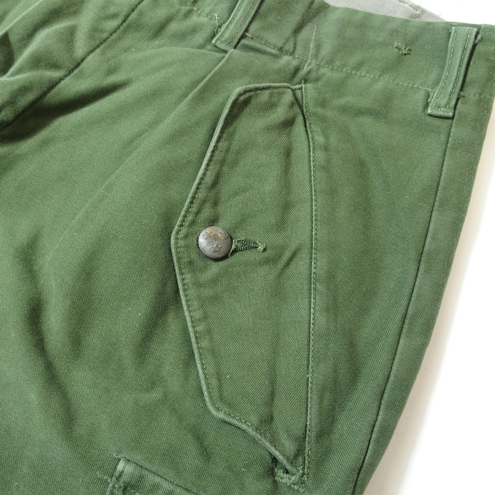 Swedish Army M-59 Cargo Pants スウェーデン軍 カーゴパンツ ベルト