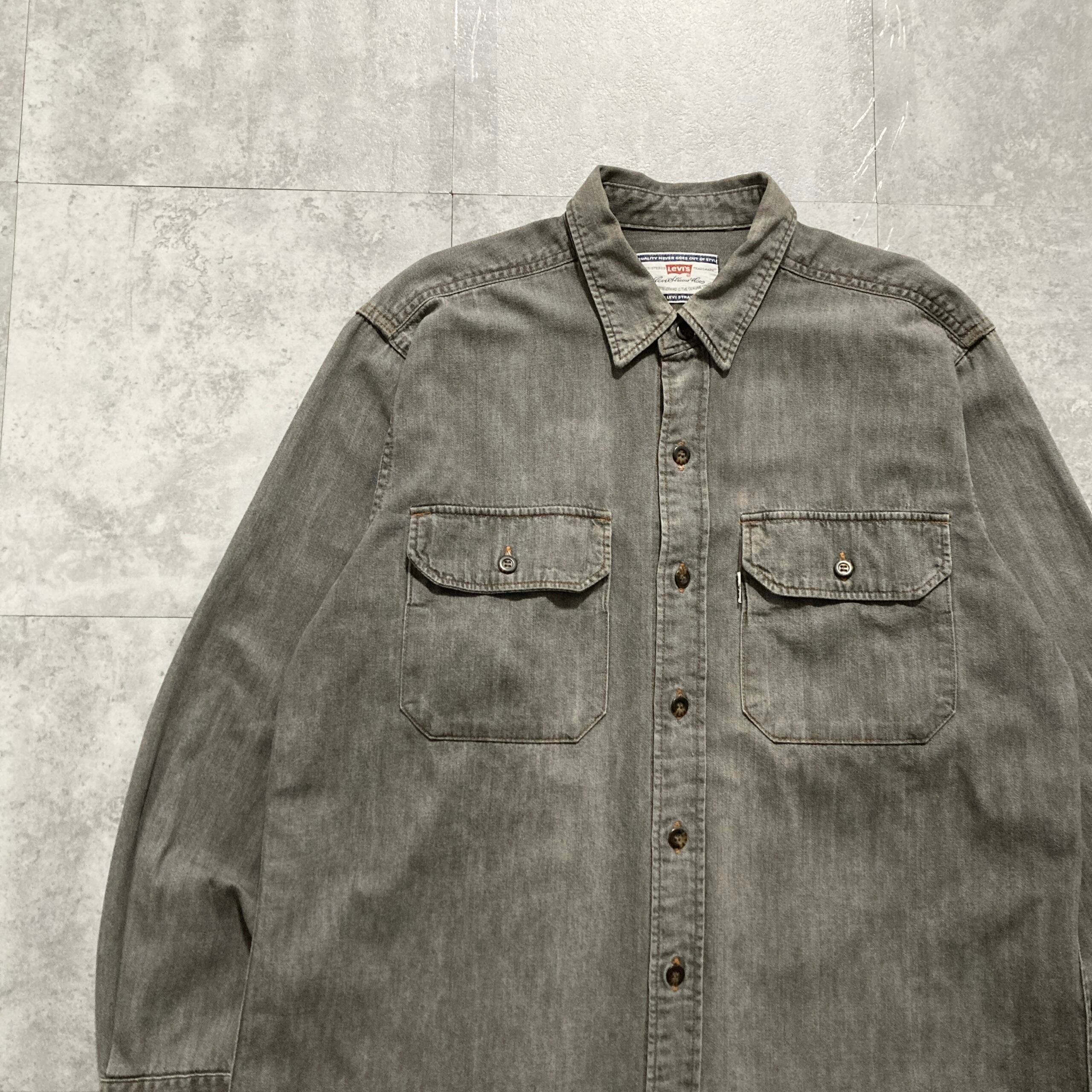 Size.M】90's Levis リーバイス 93年製 日本製 JAPAN製 先染めブラック
