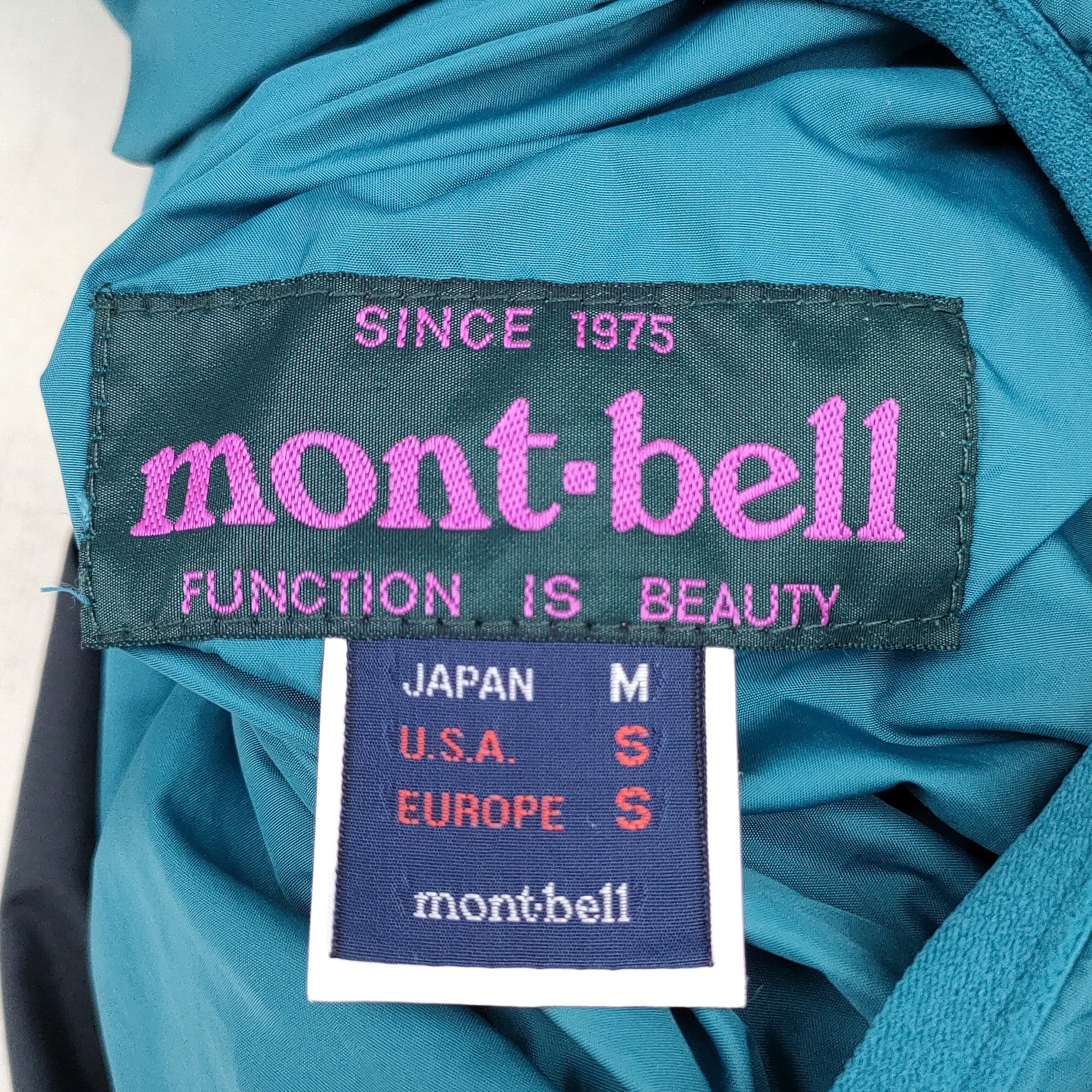 ○【リバーシブル/90s】美品/モンベルmont-bell/ヴィンテージ