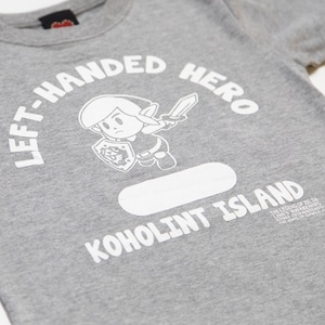 ゼルダの伝説 夢をみる島 / LEFT HANDED HERO2 / キッズ 2色展開 (リンク)　/ THE KING OF GAMES