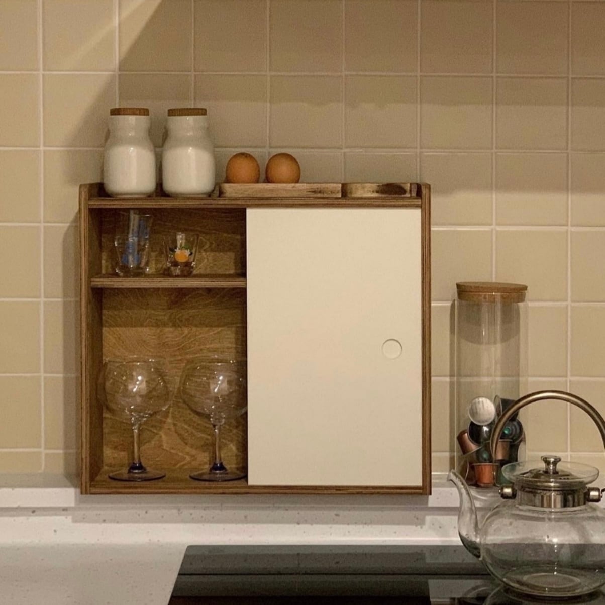 chocolat wood shelf / ショコラ ウッド シェルフ ミニ ドレッサー