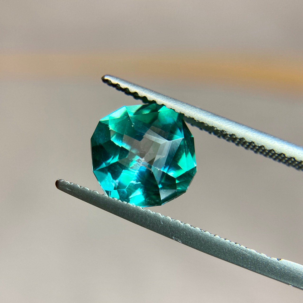 トパーズ 3.093ct グリーン 簡易ソーティング付き No.109