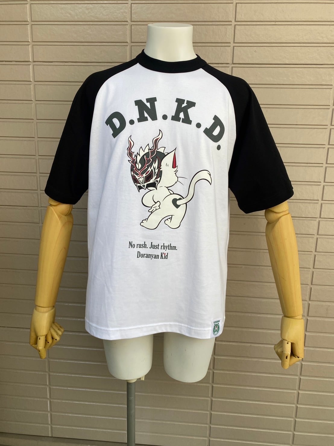 とらにゃん キャンセル分】どらにゃん きっど ラグランTシャツ ( BLACK ) ※税込み