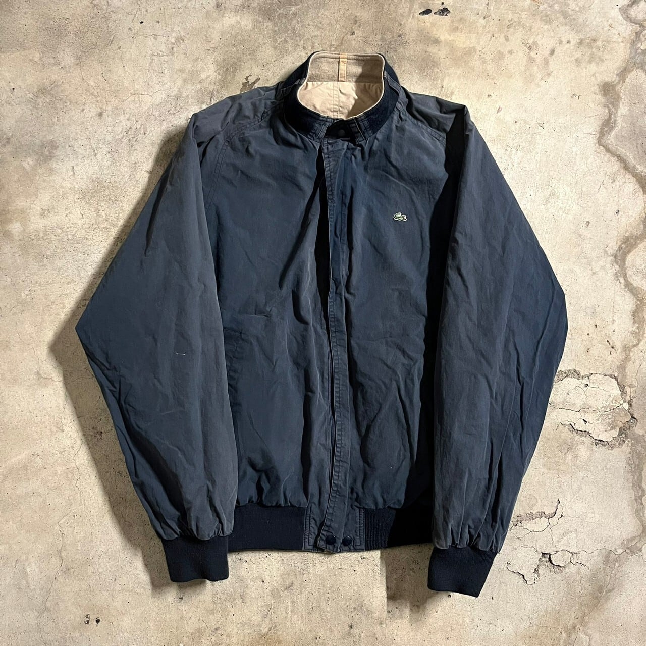 〖LACOSTE〗reversible short cotton swingtop/ラコステ リバーシブル ショート丈 コットン スウィングトップ/lsize/#0306/osaka | 〚EINS_archive〛 powered by BASE