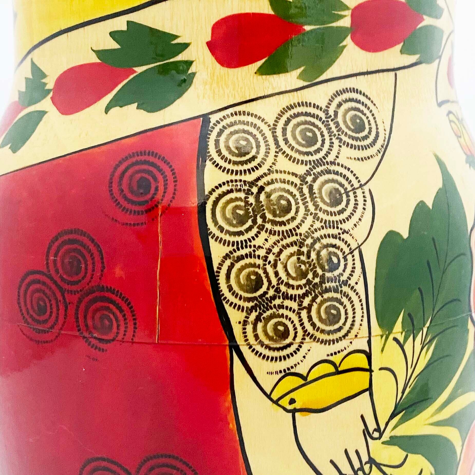 特大サイズ 単体マトリョーシカ1980年代(セミョーノフ産 29cm)