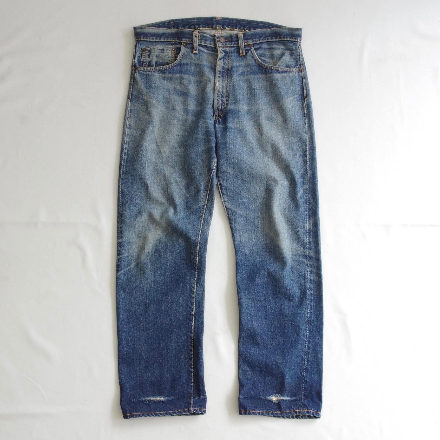 両爪 濃紺 60s Unknown Denim painter Pants デニム ペインター パンツ 