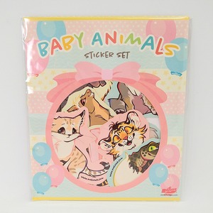 【mofuwa】"BABY ANIMALS"   STICKER SET