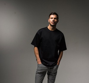RESOUND CLOTHING / Finest BASIC LOOSE T BLACK / RC23-T-007