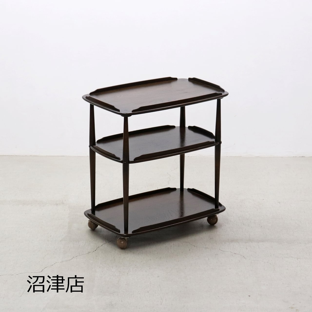 沼津店】 レトロ ラワン材 本棚 シェルフ 飾り棚 ラック 書庫 収納