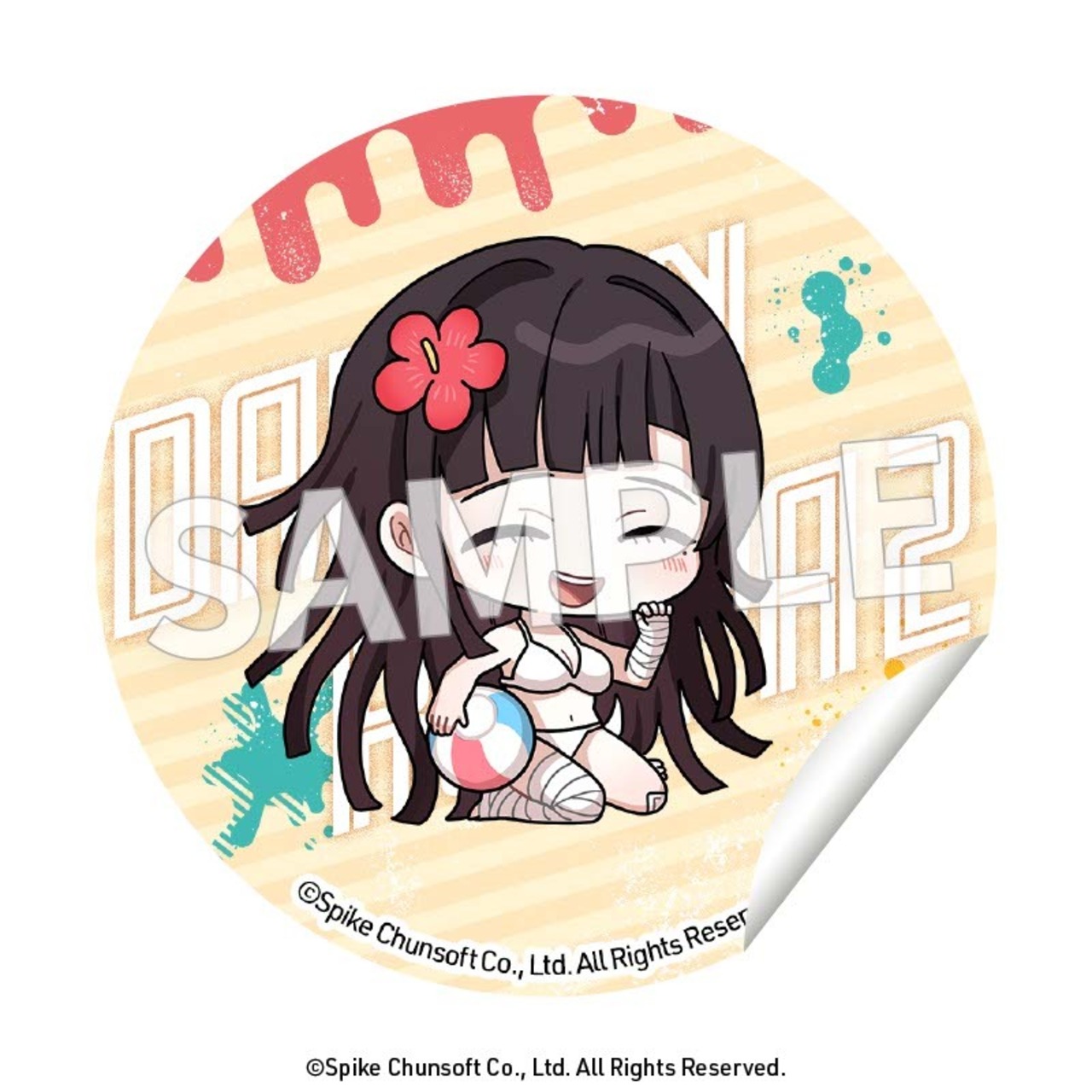 ダンガンロンパ 1・2 Reload　貼ってはがせる円形デコステッカー（illust.たま）ボックス（10個入） - 11