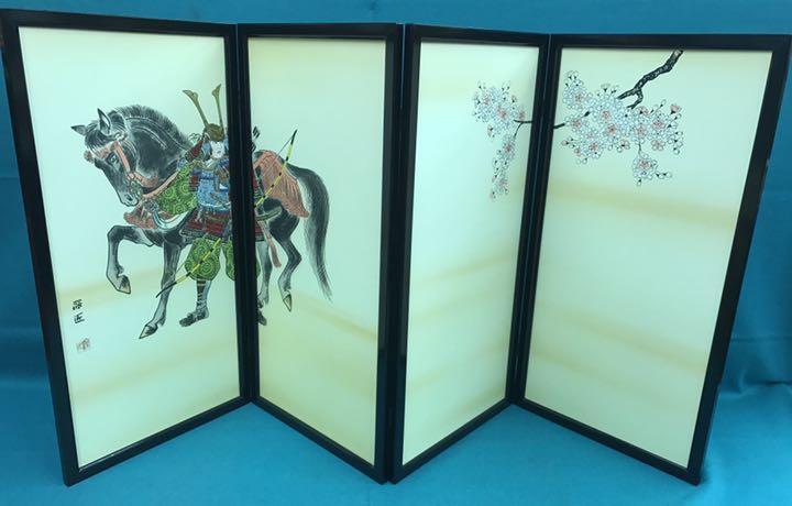 23号 駒武者 屏風 23号 駒武者 屏風