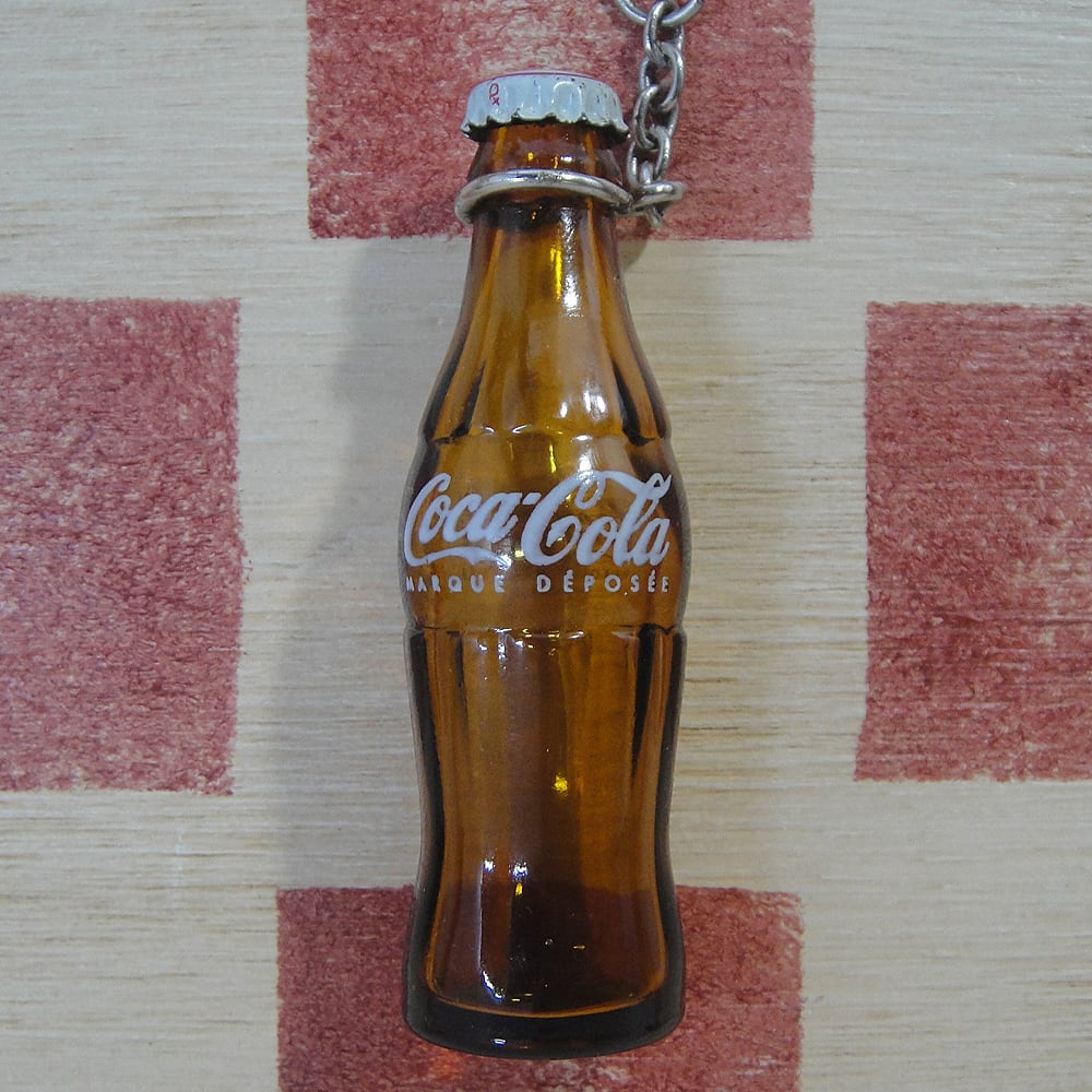 アメリカ Coca-Cola［コカ・コーラ］ガラス製ミニチュアボトル