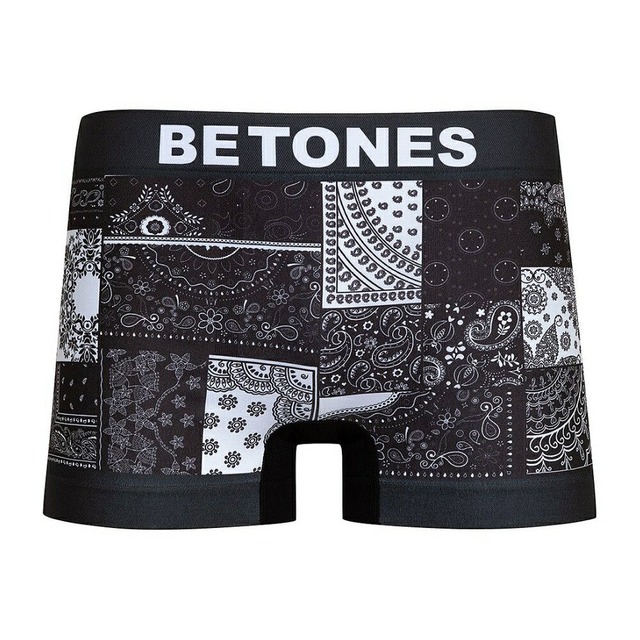 ビトーンズ BETONES BANDANA(BAN001-3)BLACK【レターパックプラス可】