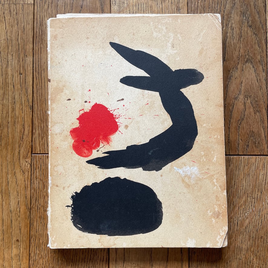 【絶版洋古書】ミロ　JOAN MIRÓ: Musée d'Art Moderne Paris Juin-Novembre 1962 By Joan Miró, with an introduction by Jean Cassou 1962　　[310194096]
