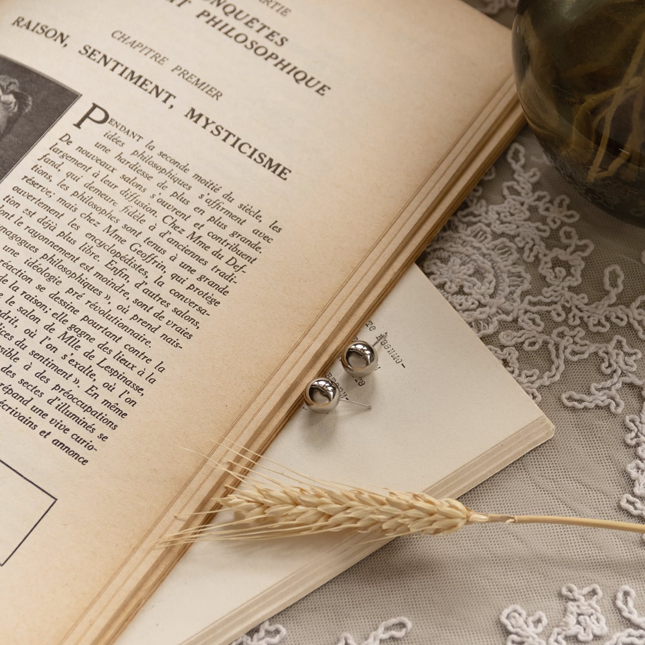 プラチナ 直径10mm まる玉スタッドピアス【MPT0003P1】 | MONICE/モニス