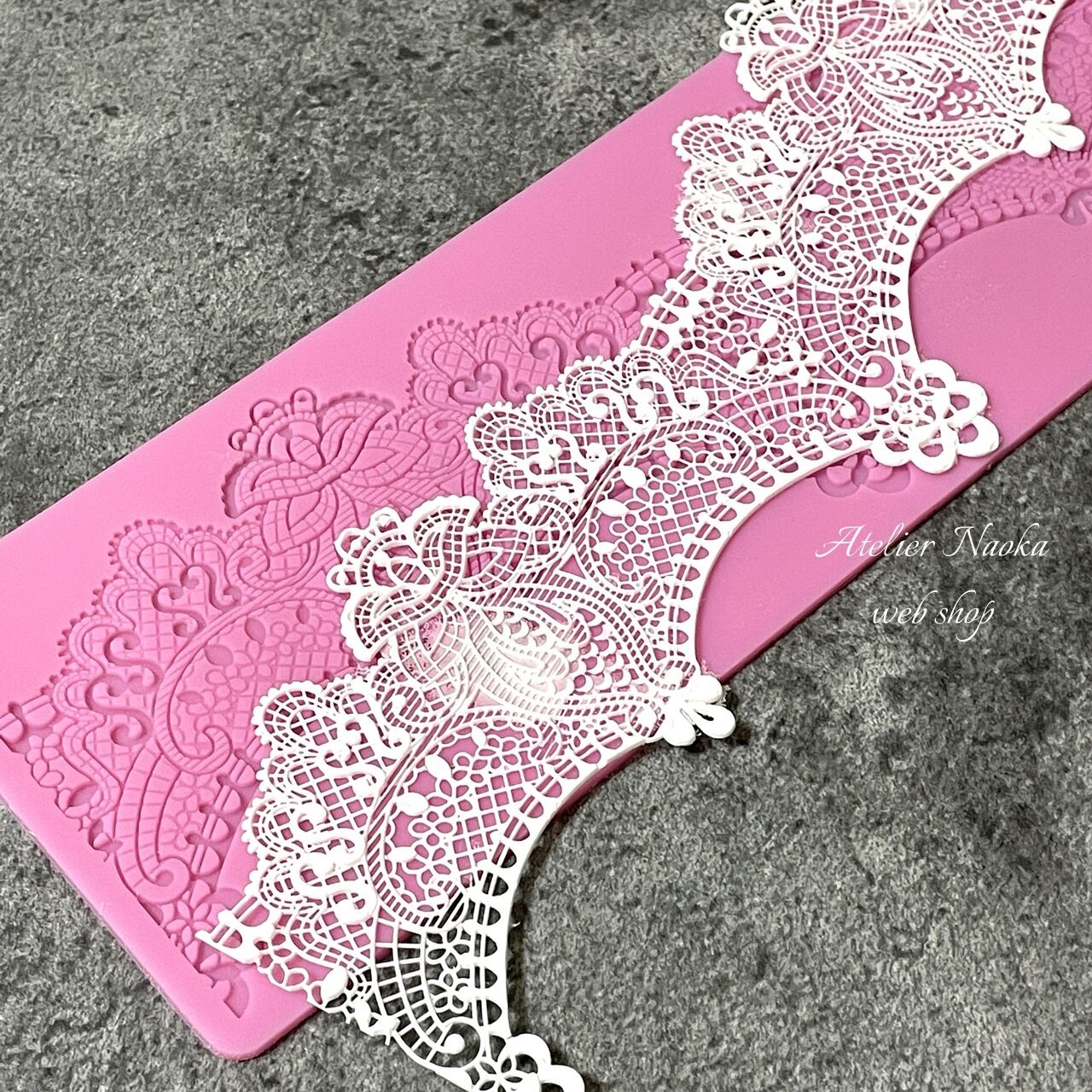 確認用意写真　【新品】レースの模様がはっきりして、ジオードの中もキラキラが 確認用意写真 【新品】レースの模様がはっきりして、ジオードの中も